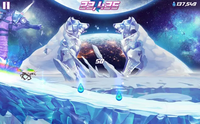 Robot Unicorn Attack 2 android App screenshot 2